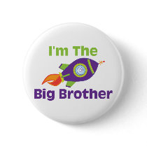 Rocket Big Bro Pinback Button