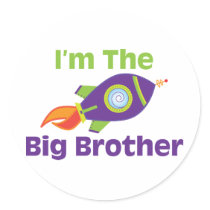 Rocket Big Bro Sticker