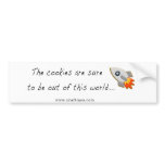 Rocket Cookie Bumper Sticker