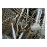 Rocket Engine Greeting Cards