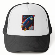 Rocket Trucker Hat