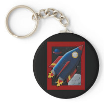 Rocket Key Chain