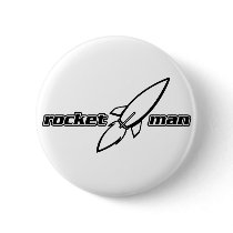 Rocket Man Button