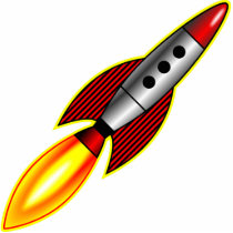 Rocket Photo Cut Out