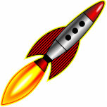 Rocket photo sculptures