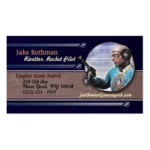 Rocket Pilot #2 Business Cards
