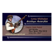 Rocket Pilot #3 Business Cards