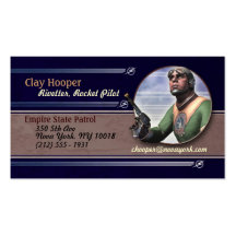 Rocket Pilot #5 Business Cards