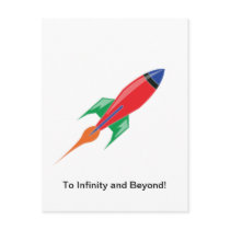 Rocket Post Card