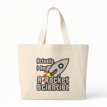 Rocket Scientist Canvas Bags