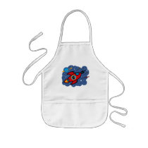 Rocket Ship 4th Birthday Aprons