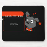 "Rocket Ship" Elvis + Custom Photo Mousepad