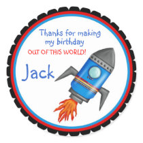 Rocket Shop Outer Space Stickers