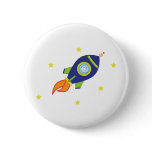 Rocketship Pin