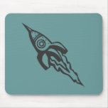rocketship mousepad