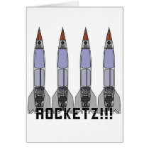 Rocketz3 Greeting Cards