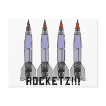 Rocketz3 Postcard
