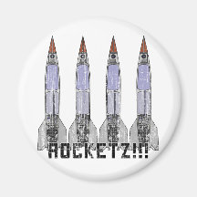 Rocketz4 Fridge Magnet