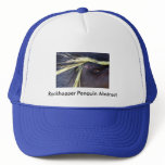 Rockhopper Penguin Abstract hats