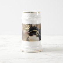 Rockhopper Penguin  Beer Stein Mug