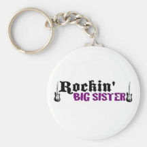 Rockin Big Sister Key Chains