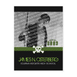 Rockin' Graduation Party Invitation Postcard