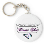 Rockin Pretty Brown skin keychains