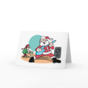 Rockin' Santa cards