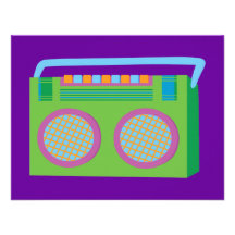 Rockin' Stereo Personalised Invitations