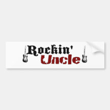 Rockin Uncle Bumper Stickers