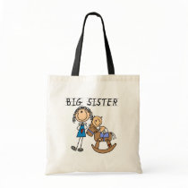 Rocking Horse Big Sister T-shirts and Gifts Bag