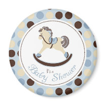 Rocking Horse Boy Magnet B