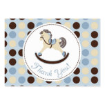 Rocking Horse Boy TY Gift Tag business cards