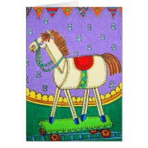 Rocking Horse Card