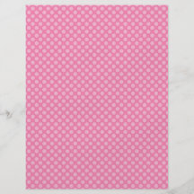 Rocking Horse Girl Dual-Sided Scrapbook Paper DOT Flyer Design