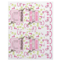 Rocking Horse Girl Mini Puff Box B2 Full Colour Flyer