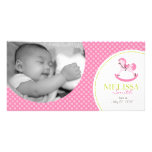 Rocking Horse Girl PhotoCard Photo Card