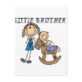 Rocking  Horse Little Brother Tshirts Post Cards