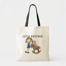 Rocking  Horse Little Brother Tshirts Tote Bags