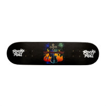 RocknRoll - Designer 7 3/8" Deck Skateboard