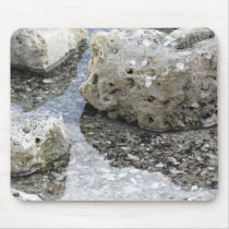 Rocks at Island Park Mouse Pad