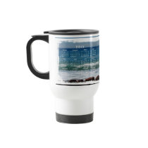 Rocks at the Beach; 2012 Calendar Mugs