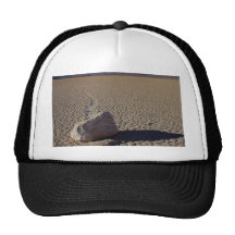 Rocks Do Indeed Slide Across The Ground Wind Blowi Trucker Hat