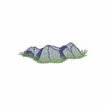 Rocks embroidered shirts