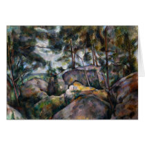 Rocks in the Forest - Paul Cézanne