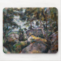 Rocks in the Forest - Paul Cézanne