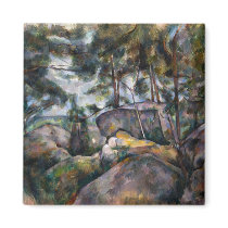 Rocks in the Forest - Paul Cézanne