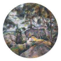 Rocks in the Forest - Paul Cézanne