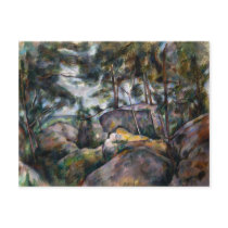 Rocks in the Forest - Paul Cézanne