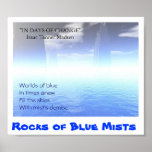 Rocks of Blue Mists posters